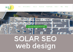 Solar SEO and web design